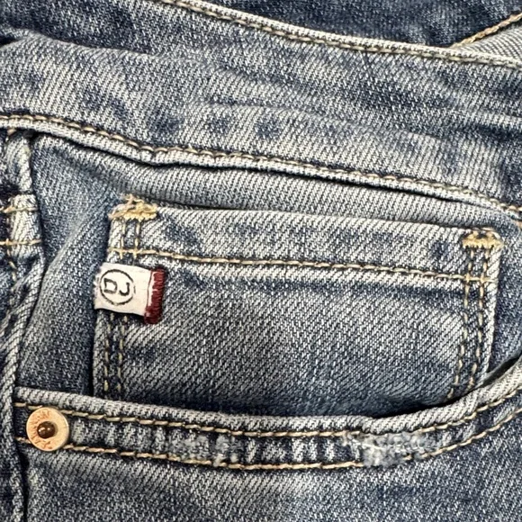 Dear John Jeans Womens 27 Mid Rise Skinny Stretch Medium Wash Denim - Picture 4 of 13